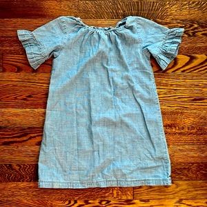 Crewcuts chambray girls shift dress